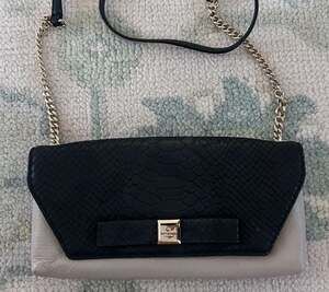 Kate Spade Rivas Street Adley Snakeskin Embossed Leather Crossbody Bag